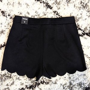 High waisted black Express shorts